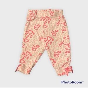 Heart cheetah leggings 070